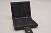 Authentic GUCCI Vintage Double G Bifold Wallet Purse Leather Black Junk 3130J