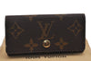 Authentic Louis Vuitton Monogram Multicles 4 Four Hooks Key Case M62631 LV 3131J