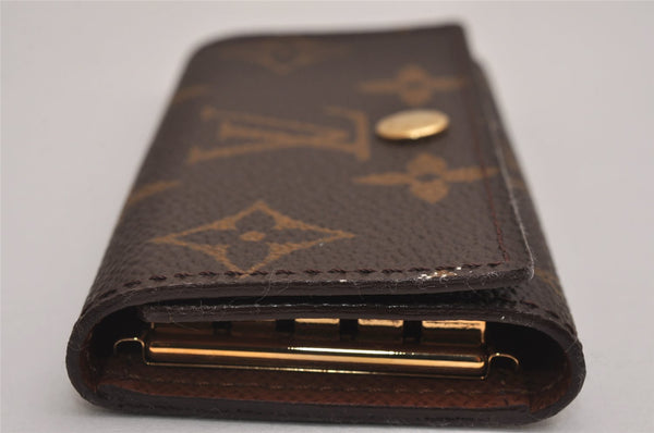 Authentic Louis Vuitton Monogram Multicles 4 Four Hooks Key Case M62631 LV 3131J