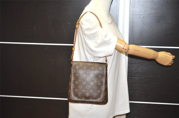 Authentic Louis Vuitton Monogram Musette Salsa Shoulder Bag Purse LV 3132I