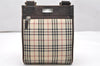 Authentic BURBERRY Nova Check Shoulder Cross Body Bag Nylon Leather Beige 3132K
