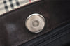 Authentic BURBERRY Nova Check Shoulder Cross Body Bag Nylon Leather Beige 3132K