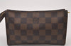 Authentic Louis Vuitton Damier Marais Bucket Shoulder Tote Bag N42240 LV 3134I