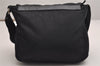 Authentic PRADA Nylon Tessuto Leather Shoulder Cross Body Bag Purse Black 3134J