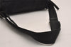 Authentic PRADA Nylon Tessuto Leather Shoulder Cross Body Bag Purse Black 3134J