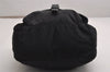 Authentic PRADA Nylon Tessuto Leather Shoulder Cross Body Bag Purse Black 3134J