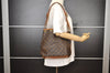 Authentic Louis Vuitton Monogram Petit Noe M42226 Shoulder Drawstring Bag 3135I