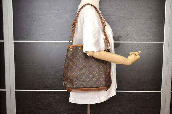 Authentic Louis Vuitton Monogram Petit Noe M42226 Shoulder Drawstring Bag 3135I