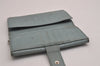 Authentic GUCCI GG Imprime Long Wallet GG PVC Leather 212104 Light Blue 3135J