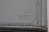 Authentic GUCCI GG Imprime Long Wallet GG PVC Leather 212104 Light Blue 3135J