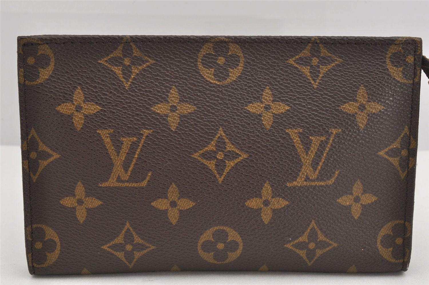 Authentic Louis Vuitton Monogram Pouch For Bucket PM LV Junk 3135K
