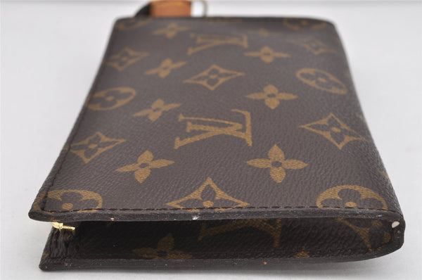 Authentic Louis Vuitton Monogram Pouch For Bucket PM LV Junk 3135K