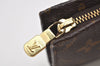 Authentic Louis Vuitton Monogram Pouch For Bucket PM LV Junk 3135K