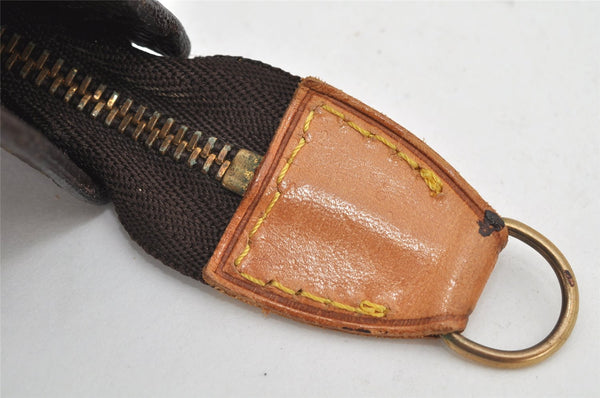 Authentic Louis Vuitton Monogram Pouch For Bucket PM LV Junk 3135K