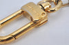 Authentic Louis Vuitton Charm Key Chain Anokre Gold M62698 LV 3136K