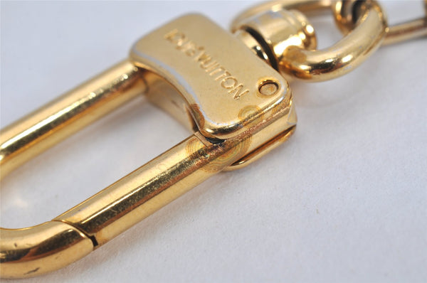 Authentic Louis Vuitton Charm Key Chain Anokre Gold M62698 LV 3136K