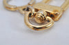 Authentic Louis Vuitton Charm Key Chain Anokre Gold M62698 LV 3136K