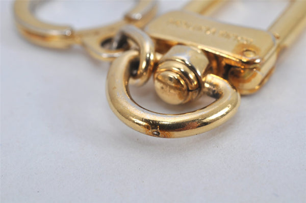Authentic Louis Vuitton Charm Key Chain Anokre Gold M62698 LV 3136K