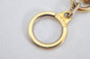 Authentic Louis Vuitton Charm Key Chain Anokre Gold M62698 LV 3136K