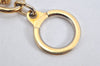 Authentic Louis Vuitton Charm Key Chain Anokre Gold M62698 LV 3136K