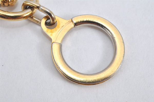 Authentic Louis Vuitton Charm Key Chain Anokre Gold M62698 LV 3136K