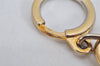 Authentic Louis Vuitton Charm Key Chain Anokre Gold M62698 LV 3136K