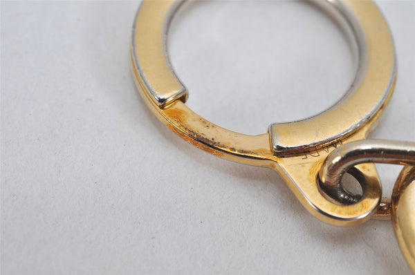 Authentic Louis Vuitton Charm Key Chain Anokre Gold M62698 LV 3136K