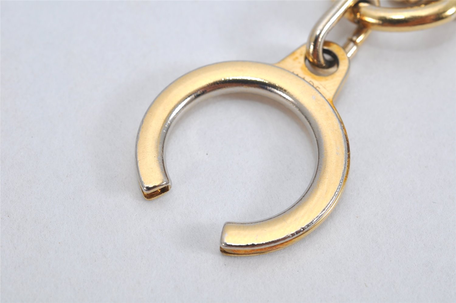 Authentic Louis Vuitton Charm Key Chain Anokre Gold M62698 LV 3136K