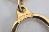Authentic Louis Vuitton Charm Key Chain Anokre Gold M62698 LV 3136K