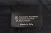 Authentic GUCCI Vintage Bucket Hat GG Canvas Leather Black 3138K