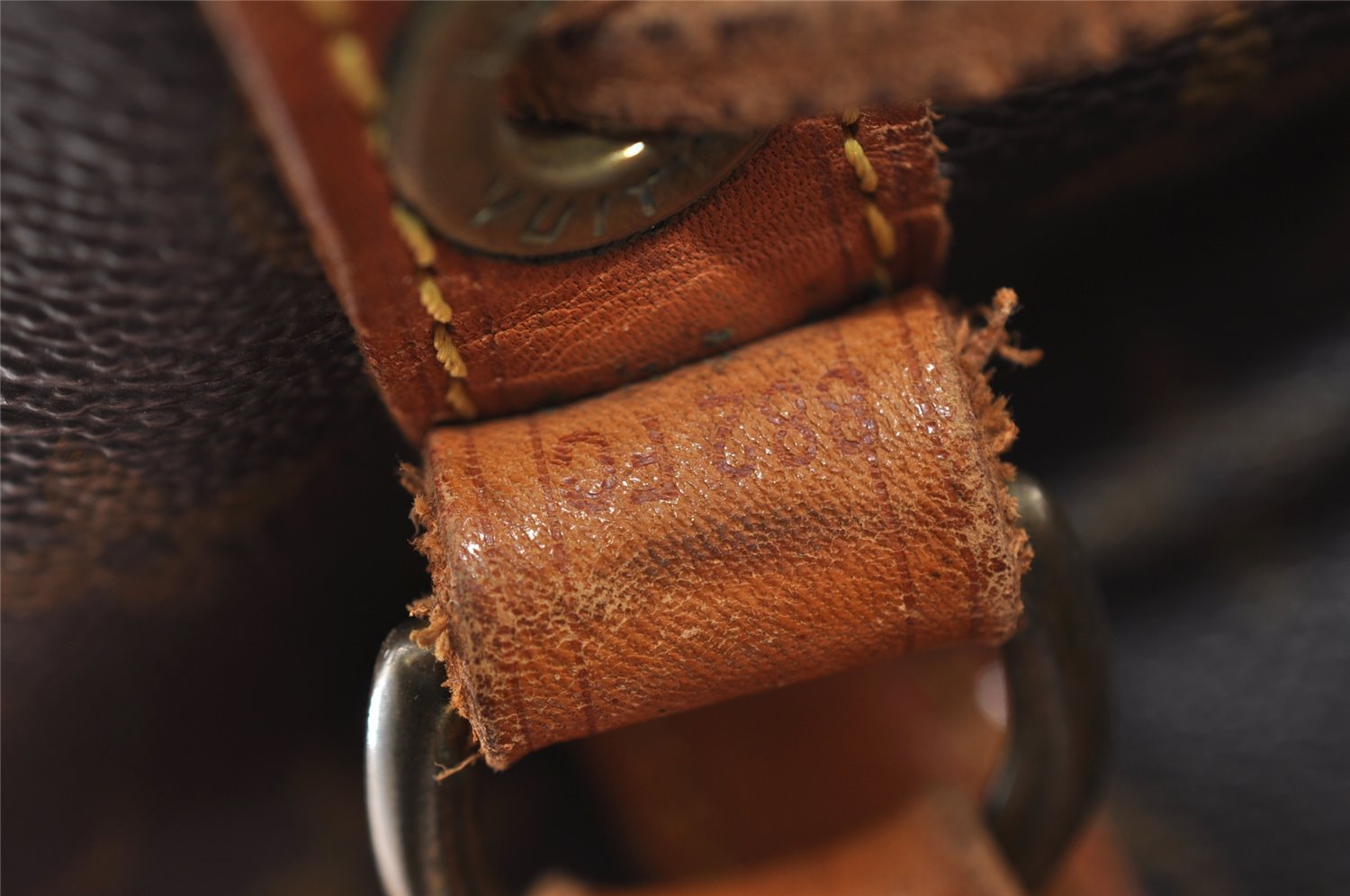 Authentic Louis Vuitton Monogram Noe Shoulder Drawstring Bag M42224 LV 3139I