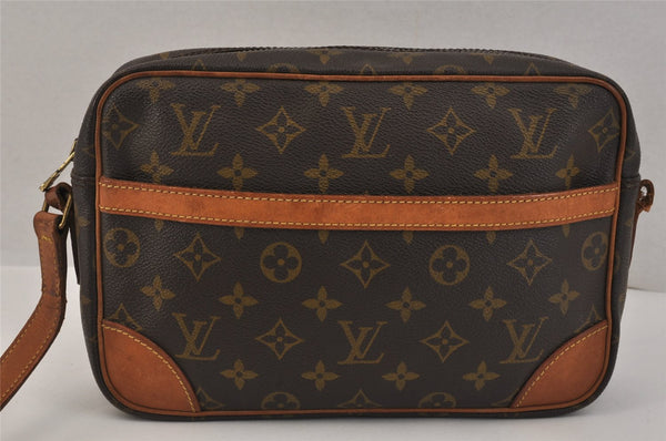 Authentic Louis Vuitton Monogram Trocadero 27 Shoulder Bag M51274 Junk 3139K