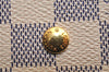 Authentic Louis Vuitton Damier Azur Portefeuille Elise Wallet N61733 Box 3140J