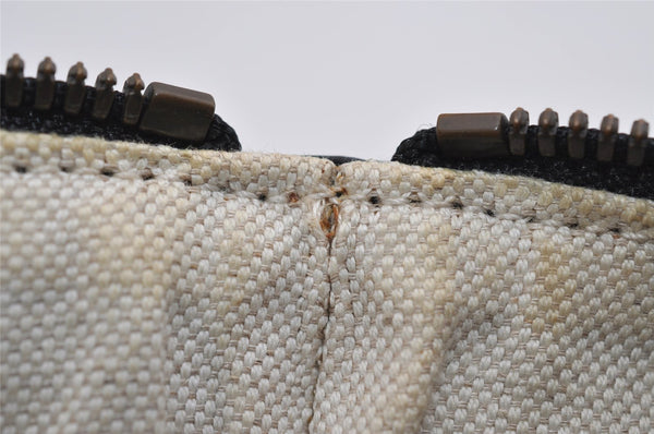 Authentic GUCCI Portfolio Clutch Hand Bag Purse Leather 572770 Black 3142I