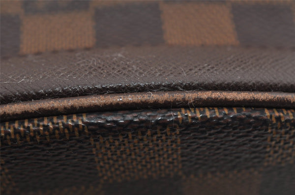 Authentic Louis Vuitton Damier Marais Bucket Shoulder Tote Bag N42240 LV 3144I