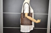 Authentic Louis Vuitton Damier Marais Bucket Shoulder Tote Bag N42240 LV 3144I