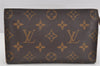 Authentic Louis Vuitton Monogram Pouch For Bucket PM LV Junk 3144K