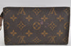 Authentic Louis Vuitton Monogram Pouch For Bucket PM LV Junk 3144K