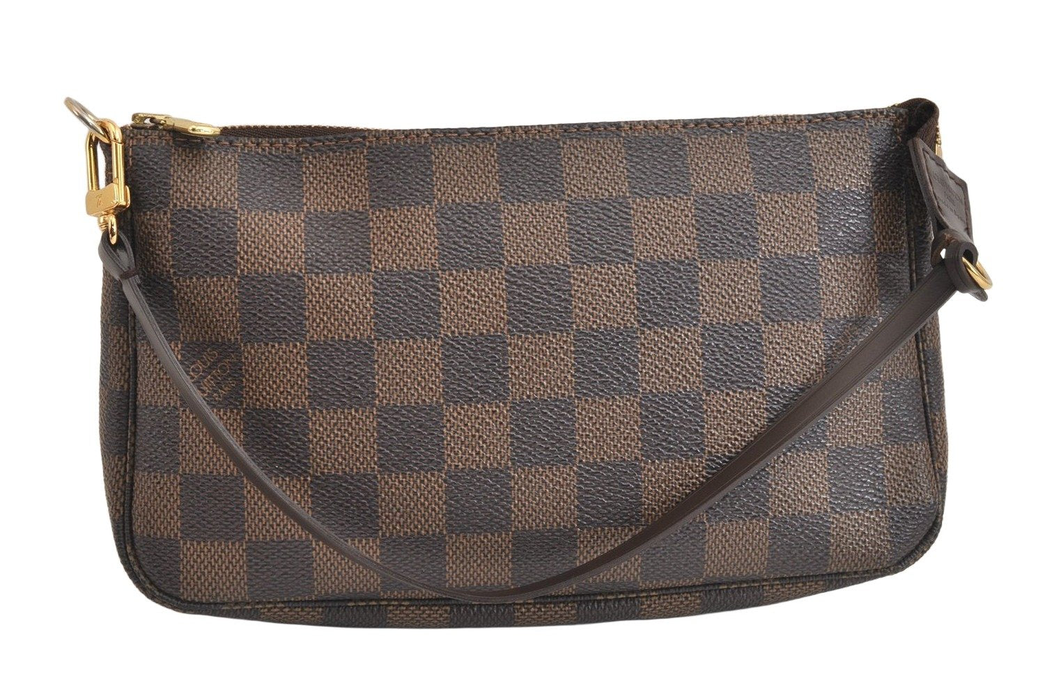 Authentic Louis Vuitton Damier Pochette Accessoires Pouch Purse N51985 LV 3144M