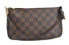 Authentic Louis Vuitton Damier Pochette Accessoires Pouch Purse N51985 LV 3144M