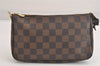 Authentic Louis Vuitton Damier Pochette Accessoires Pouch Purse N51985 LV 3144M
