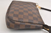 Authentic Louis Vuitton Damier Pochette Accessoires Pouch Purse N51985 LV 3144M