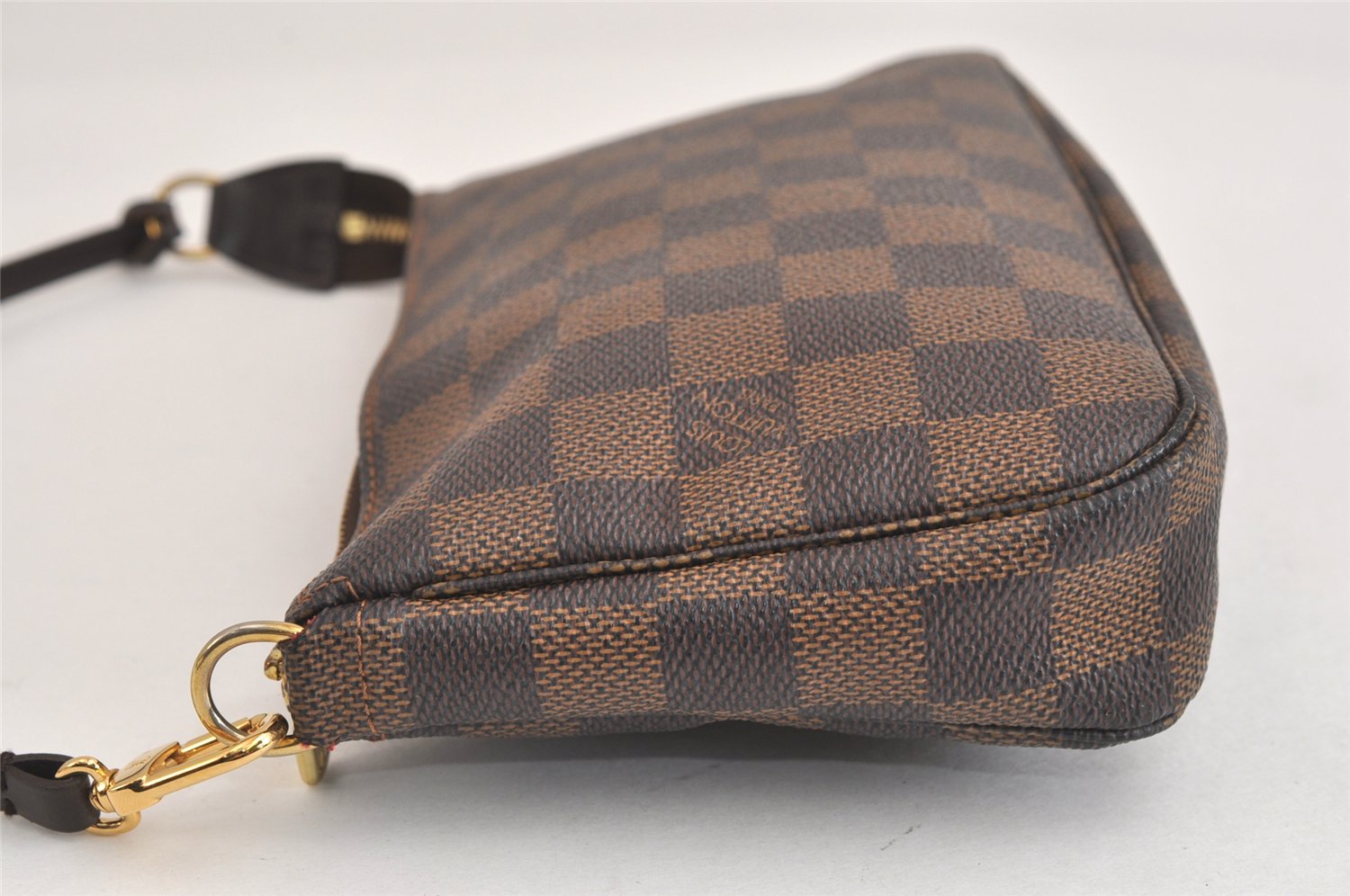 Authentic Louis Vuitton Damier Pochette Accessoires Pouch Purse N51985 LV 3144M