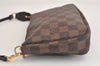 Authentic Louis Vuitton Damier Pochette Accessoires Pouch Purse N51985 LV 3144M