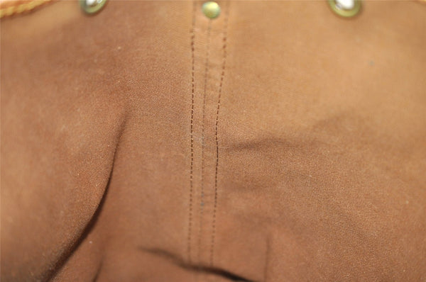 Authentic Louis Vuitton Monogram Noe Shoulder Drawstring Bag M42224 LV 3146I