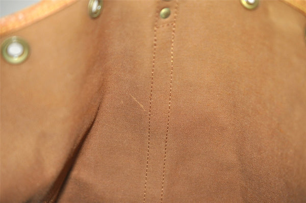 Authentic Louis Vuitton Monogram Noe Shoulder Drawstring Bag M42224 LV 3146I