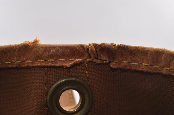 Authentic Louis Vuitton Monogram Noe Shoulder Drawstring Bag M42224 LV 3146I