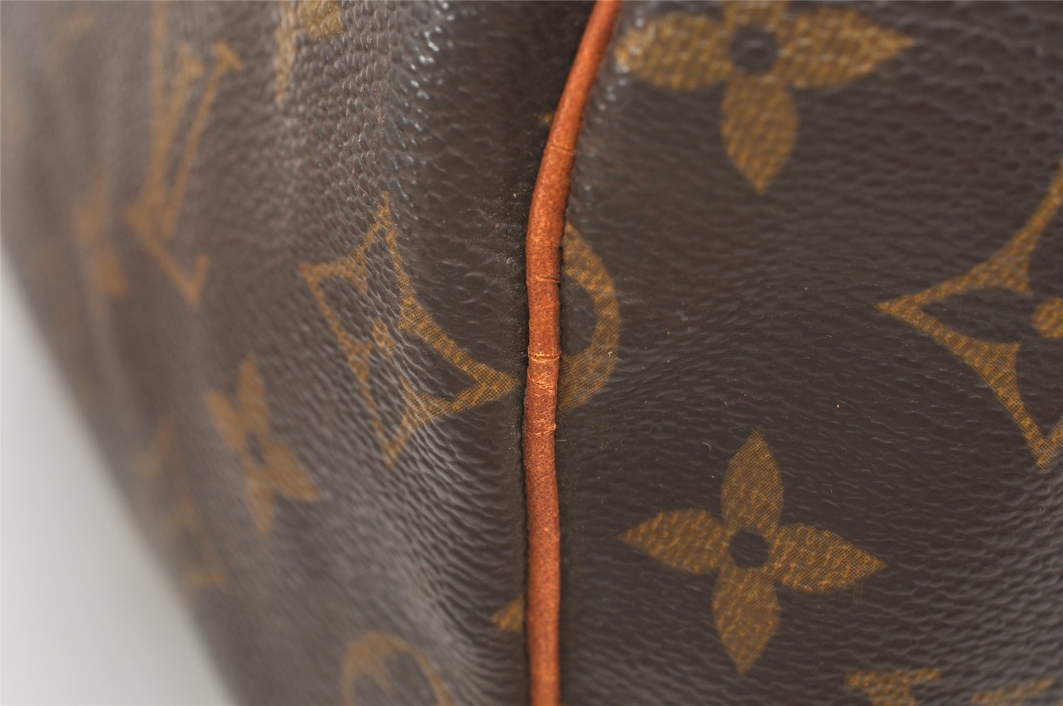 Authentic Louis Vuitton Monogram Speedy 25 Boston Hand Bag M41528 LV 3146K