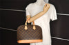 Authentic Louis Vuitton Monogram Alma Hand Bag Purse M51130 LV 3147I