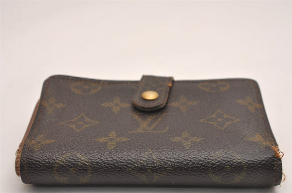 Auth Louis Vuitton Monogram Porte Monnaie Billets Viennois M61663 Wallet 3147J